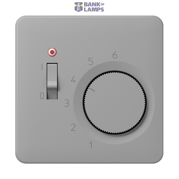 Centre plate for room thermostat insert CDTR231PLGR image 1