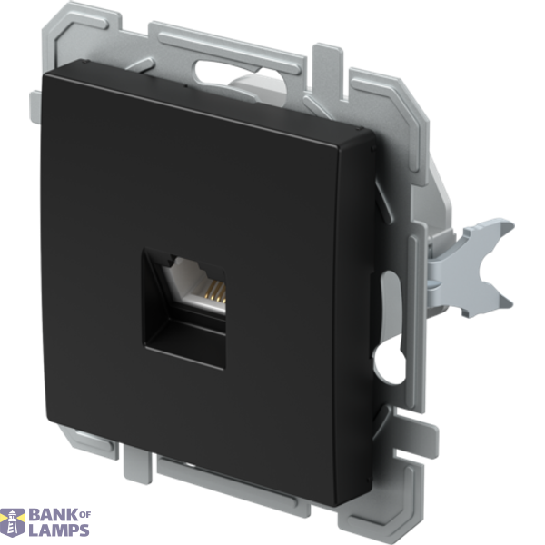 SOCKET TEL KS RJ11 6/4 BK XO 4417213 image 2