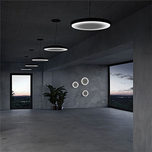 LANOS M 3500-927-65 LRO DI LDE WH - Decor. round wall and ceiling luminaire image 2