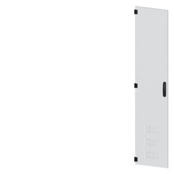 SIVACON, door, left, ventilated, IP40, H: 2000 mm, W: 400 mm, RAL 7035 image 2