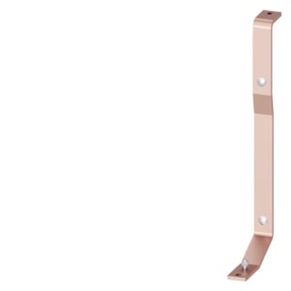 copper connection ACB to MBB N 3WA size 1 (1250 A), fixed-mounted version, connection: top, position N: top N version: 100%, cable connection image 1