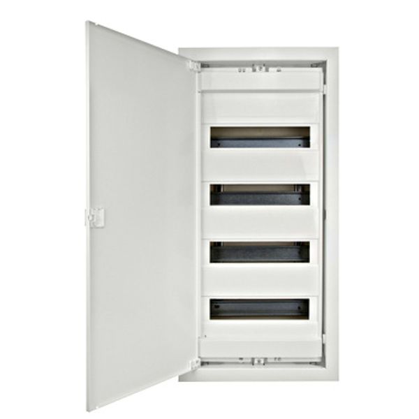 Flush-mounting enclosure 4-rows, IP40, for soild wall image 5
