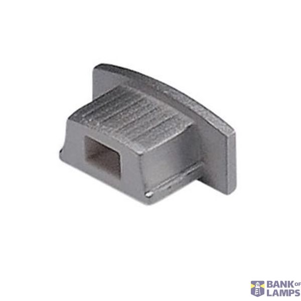 GLENOS Endcap for Linear profile 1808, silvergrey image 1