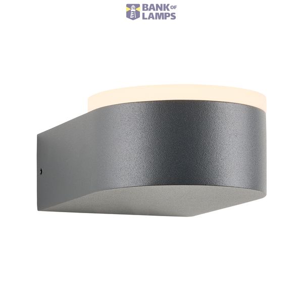 Zelda LED Large Up 11W 560lm 3000K IP54 anthracite image 5