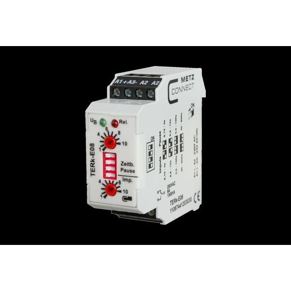 TERk-E08, 230 V AC, 24 V AC/DC tp 0,15-800 s, ti 0,15-800 s image 2
