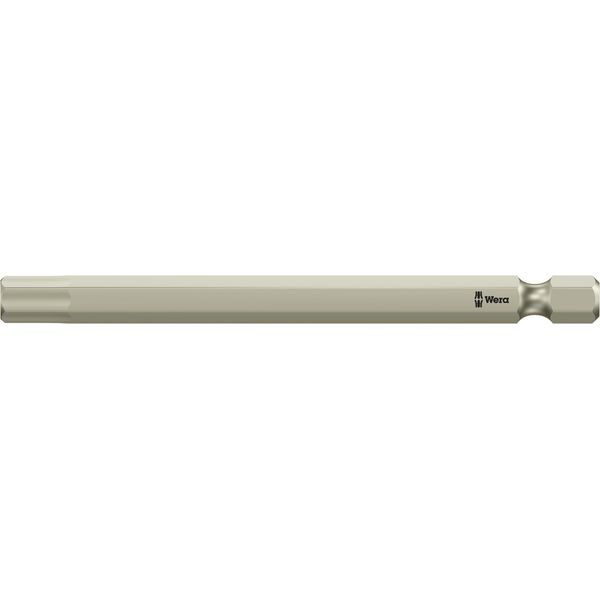 3840/4 Zeskant Bits, RVS, 6 x 89 mm image 1