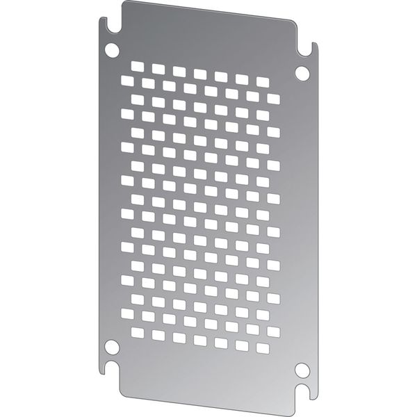 MPP-6080-CS Mounting plate, perforated, galvanized, for HxW=600x800mm image 4