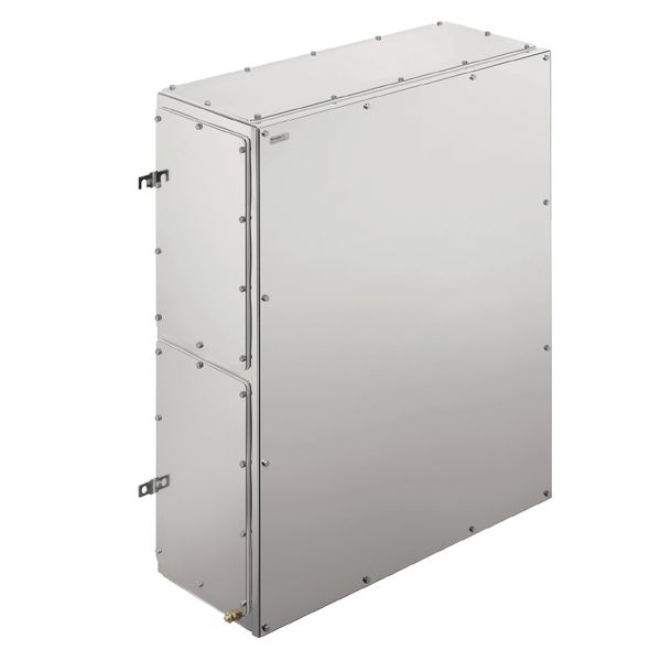 Klippon TB FS (Terminal Box - Fixing Screw), Empty enclosure, stainless steel enclosure, Height: 914 mm, Width: 610 mm, Depth: 150 mm, Material: Stainless steel 1.4404 (316L), electropolished, silver image 2