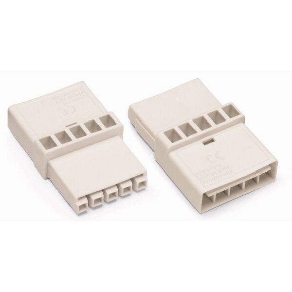 Intermediate coupler 5-pole Cod. A white image 3