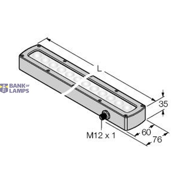 Vision System Linear Area Light   LEDILA290SSD6-XQ image 1