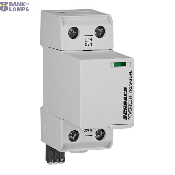 POWERTEC PF 25kA +H, T1SF-275, 1+0, pluggable, integr. fuse image 1