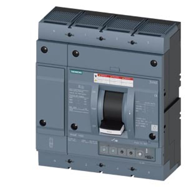 Circuit breaker 3VA6 UL frame 800 breaking capacity class H 65 kA @ 480 V 4-pole image 1