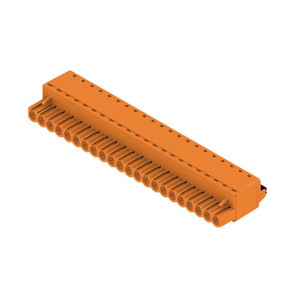 PCB plug-in connector, female plug, 5.08 mm, Number of poles: 22, 180°, PUSH IN with actuator, Clamping range, max. : 3.31 mm², Box image 4