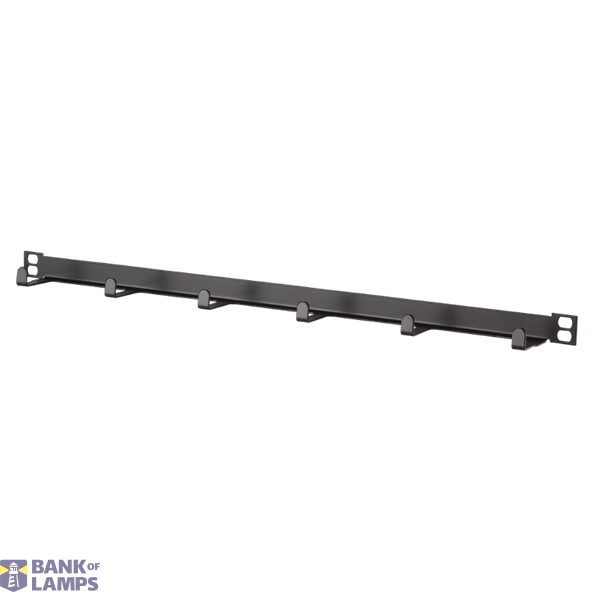 Cable manager 19 inches/0,5RU 56 mm RAL 9005 black image 3
