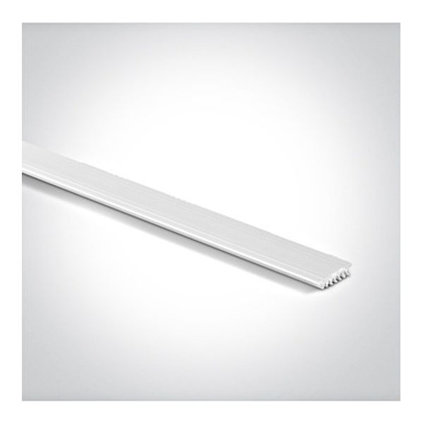 7900/W WHITE PROFILE FOR HEAT DISSIPATION 2m image 1
