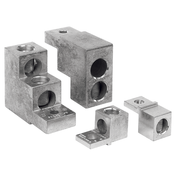 Terminal lug 600A Cu/Al x4 image 2
