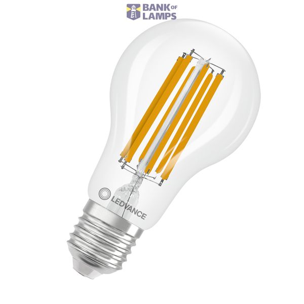 LEDCLA150DIM 18W 830 FILCL E27 P LEDV image 1