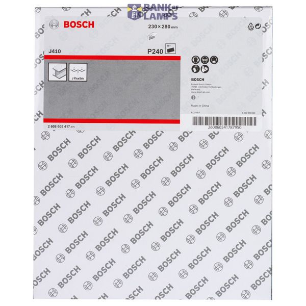 J410 sanding sheet 230 x 280 mm, 240 image 1
