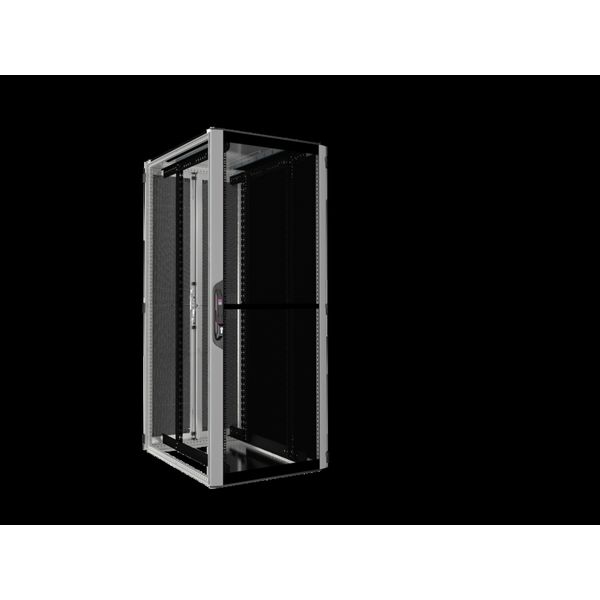 VX IT, vented, 19" mounting angles standard, RAL7035, WHD 800x2000x1000mm, 42U image 1