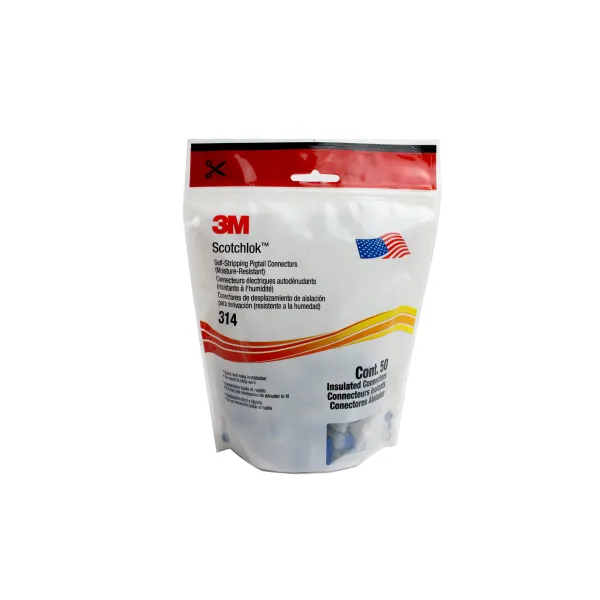 3M™ Scotchlok™ Electrical IDC 314-POUCH, Pigtail, Self-Stripping, Blue image 9