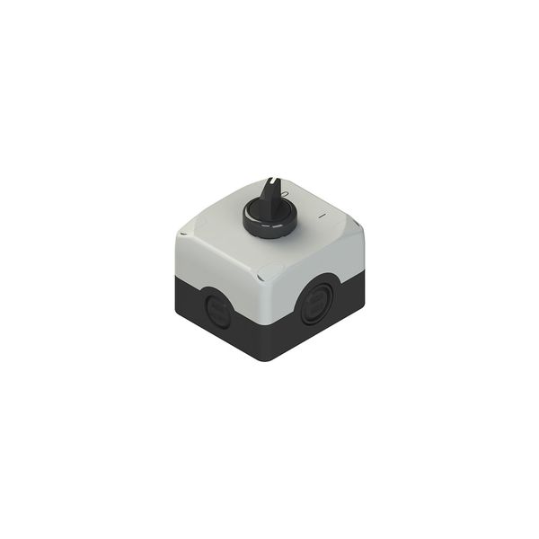 Complete unit with enclosure, selector and contacts image 1