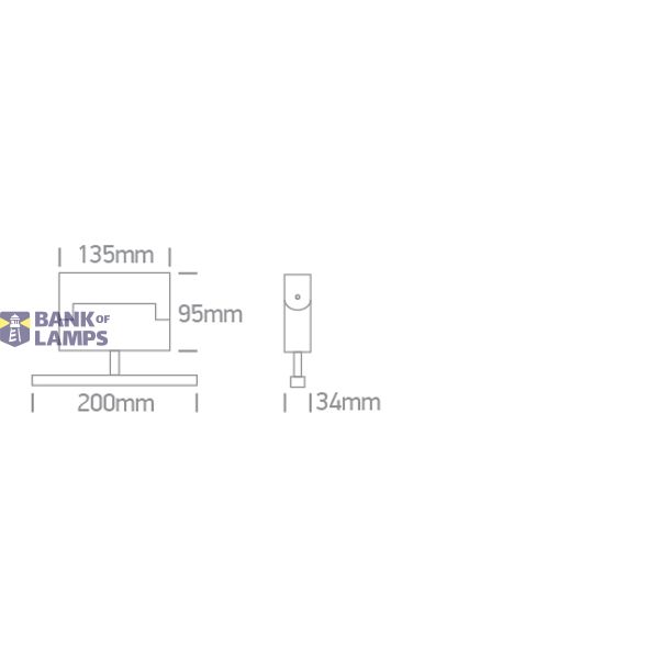 BLACK DALI 12W CCTV 48V IP20 ADJUSTABLE MINI MAXI P&P image 2