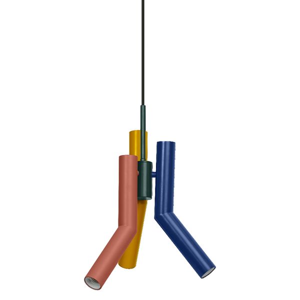 DECOR STRAW PENDANT 3XE27 OSRAM image 1