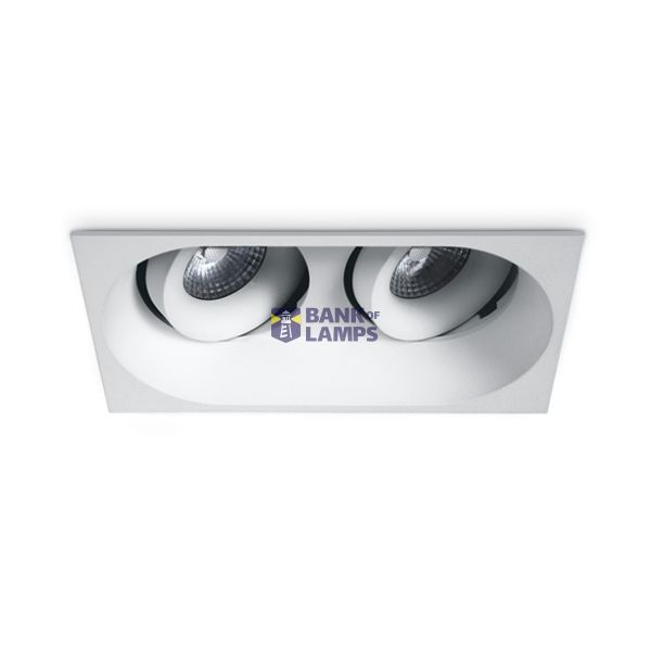 WHITE 2x6,5W WW 700mA IP54 ADJUSTABLE DARK LIGHT image 1