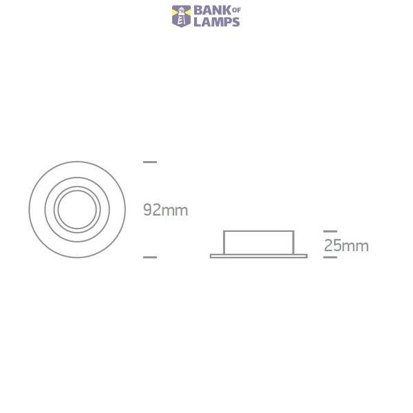 WHITE GU10 10W ADJUSTABLE image 4