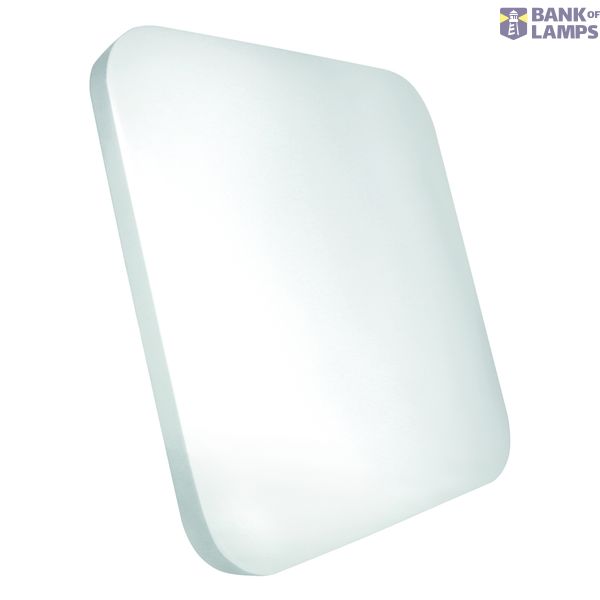 NYMPHEA 2 TOP 18W NW 230V 120st IP44 IK10 330x330x60mm BIA£Y kwadrat. czujnik MV image 3
