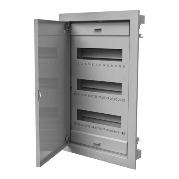 Consumer unit 42v z/a with met. door C.1536 Pawbol image 1