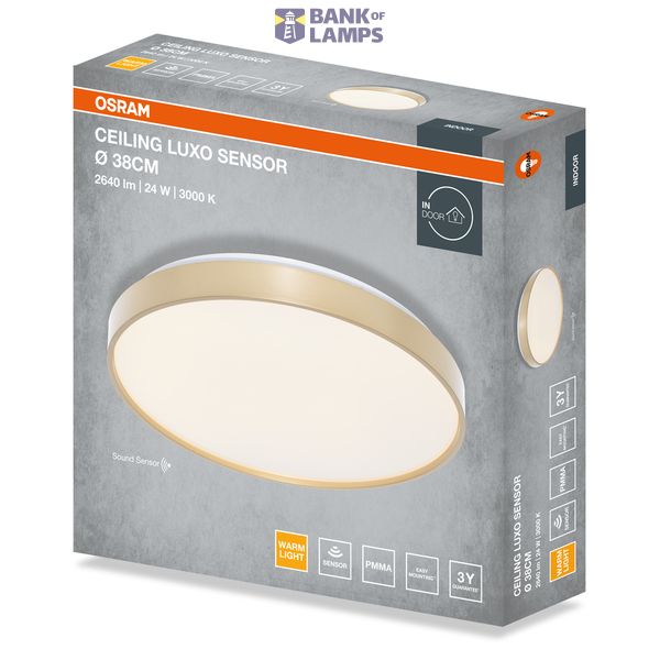 CEILING LUXO SEN 24W 830 IP20 GD OSRAM image 2