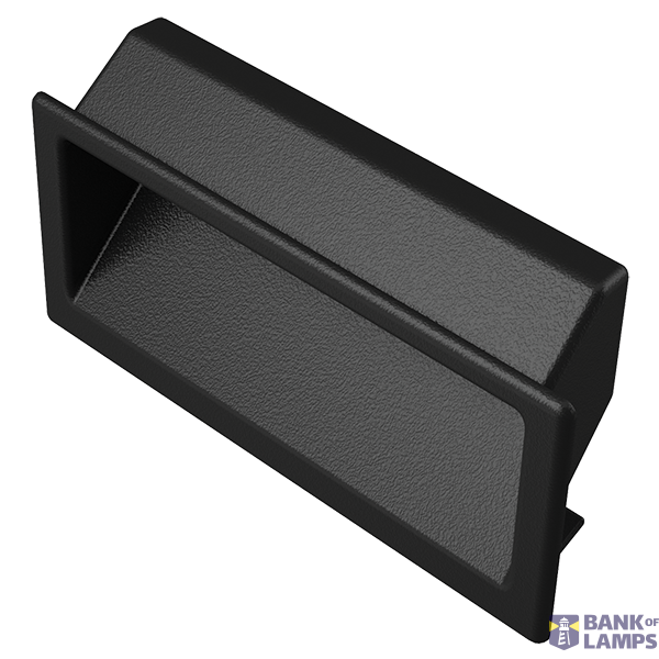 Plastic flush handle, for door thickness 0,8-1,6 mm image 2