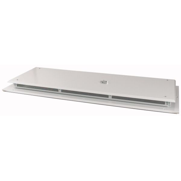 XSPTV4-W1350D600 Top panel, WxD=1350x600mm, IP42, grey image 1