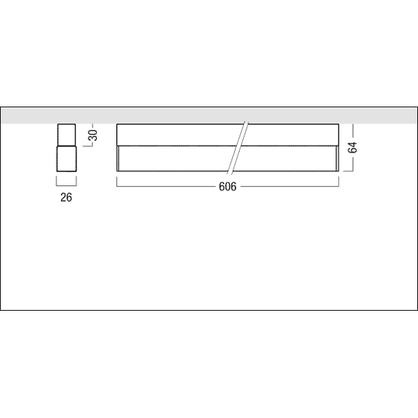 SUP2 LEDRAY LED1300-840 LDO BK - LED light line image 3