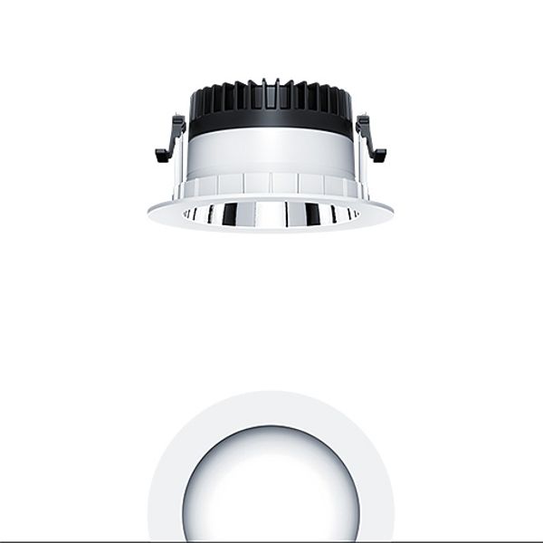 PANOS R R150 1k-940 LDO H AL RET WH - LED ceiling-recessed luminaire image 1