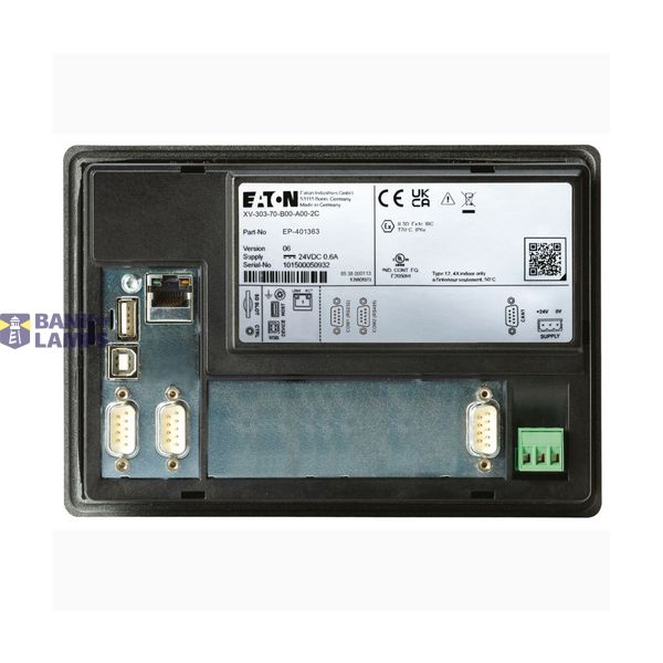 Touch panel XV-303, 24 V DC, 7 Inch, 1 x Ethernet, 1 x RS-232, 1 x RS- image 4