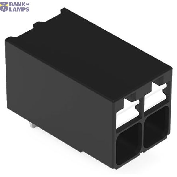 THR PCB terminal block push-button 1.5 mm² black image 1