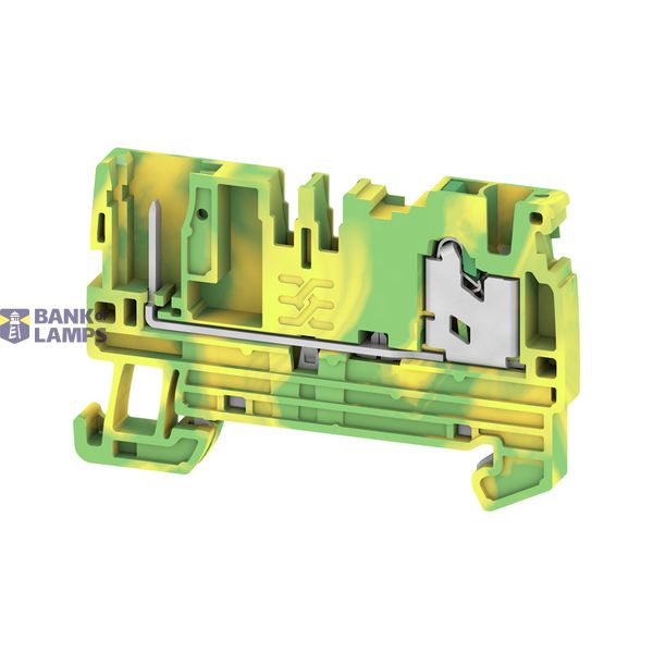 Pluggable terminal, SNAP IN, Green/yellow, 2.5 mm², Number of connecti image 1