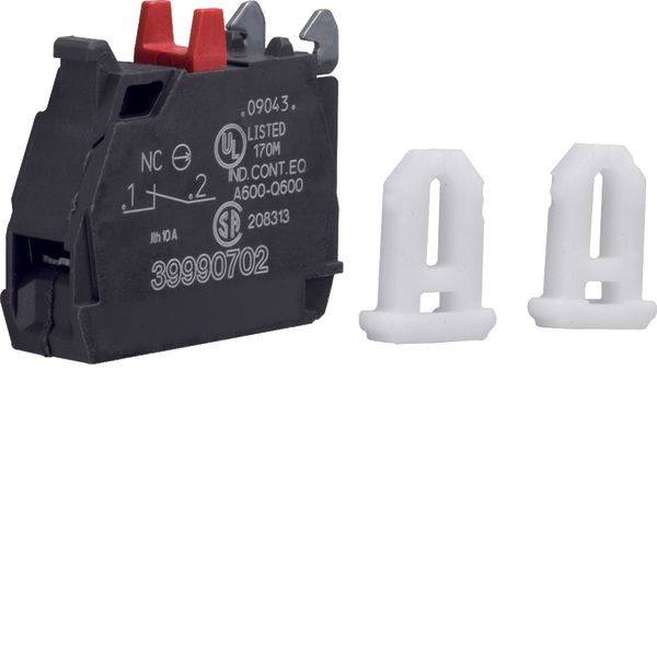 Auxiliairy contact 1 NC image 1