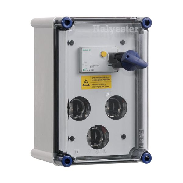 Switch+fuse encl. 3xDIII + 63A 4p ALS 300mA image 3