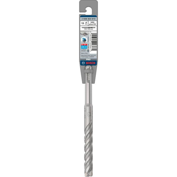 Hammer drill bit SDS-plus-5X 13 x 100 x 160 mm image 1