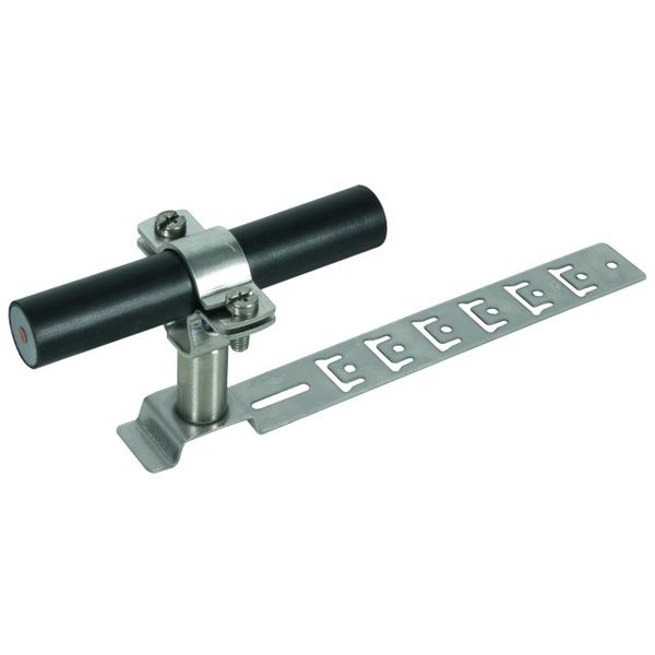 Roof conductor holder for HVI Conductor D 20-23mm w. brace   L 205mm S image 1