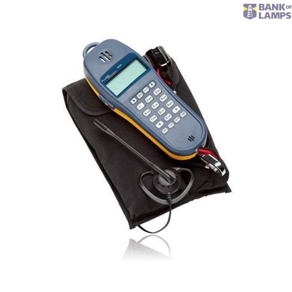 Fluke TS25D test set with ABN kit, includes pouch and earpiece image 1