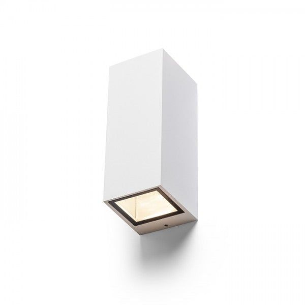 DESMOND II wall white 230V LED GU10 2x8W IP44 image 1