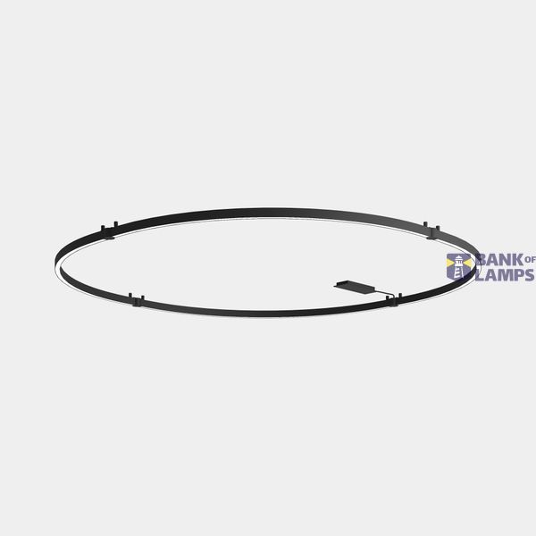 Lineal lighting system APEX_CIRCULAR_AW17_18 48W LED neutral-white 4000K CRI 95 Casambi Black IP40 6252lm image 1