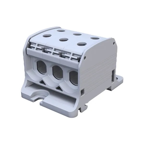 STB 50-3 Rail-mounted terminal block Al/Cu 87360 SIMBLOCK grey image 2
