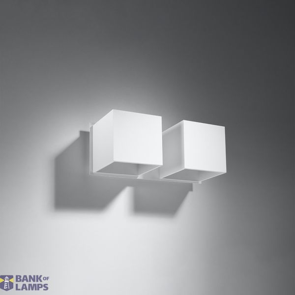 Wall lamp QUAD 2 white G9 2x40W IP20 image 2