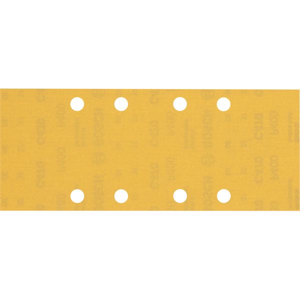 EXPERT C47 Sandpaper with 8 holes for Orbital Sanders 93 x 23 mm, G 4 1-pc image 1
