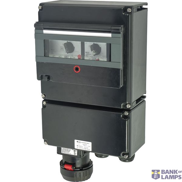 W SOCKET 32A-5P-6H/400V ELCB image 3